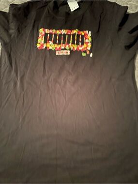 Puma Black Short Sleeve tee
